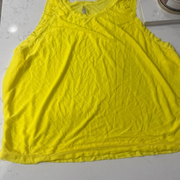 FP Movement by Free People Bright Yellow Tank Top - Picture 3 of 4